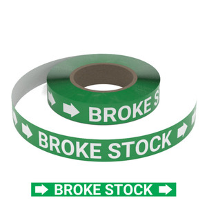 Broke Stock - Pipe Marking Roll
